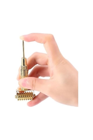 1pic Yüz Masaj Silindiri Akupunktur Noktaları Iğne Altın Prob Kulak Çok Fonksiyonlu Zayıflama Bahar Rulo Çift Çene Kaldırma Ev Kullanımı Güzellik Cihazları Ia0dmk Altın