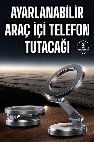 Bfs Araç İçi Telefon Tutacağı Manyetik Tasarım Ayarlanabilir
