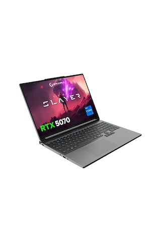 Game Garaj Slayer X7T-5070 C4 i7-14650HX 64 GB 2 TB SSD RTX5070 16" Free Dos Dizüstü Bilgisayar