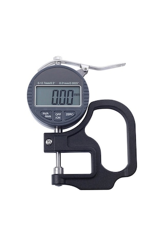 0-10mm Aralığı Dijital Ekran Yüzde Kalınlık Ölçer