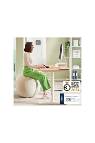 Leitz Ergo Active Kaymaz Oturma Topu 65 Cm - Açık Gri - Kod:65420085