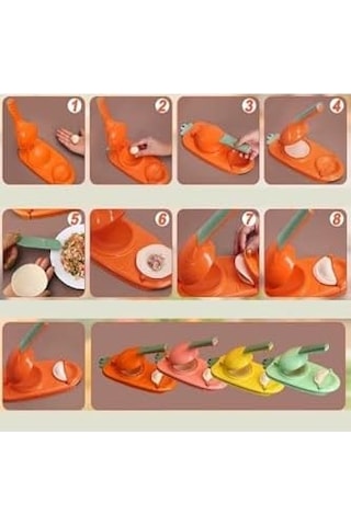 2&apos Si 1 Arada Pratik Mantı Ve Börek Kalıbı - Ravioli Hamur Presi Ve Şekillendirici Aparat, Manuel Kolay Hamur Açma Ve Kapatma Makinesi, Mutfak Hamur İşleri Seti