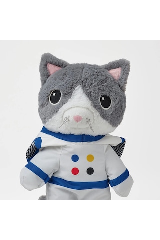Ikea Aftonsparv Peluş Oyuncak 28 Cm Beyaz - Mavi - Gri