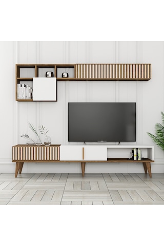 Variant Milan Tv Ünitesi - Ceviz / Beyaz