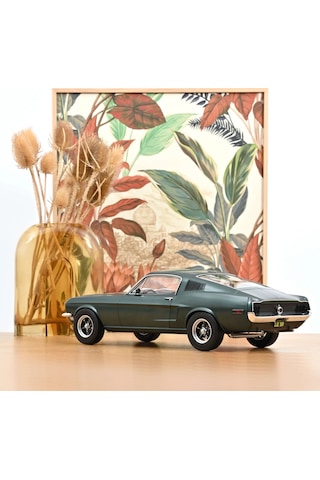 Norev 122702 1/12 Ford Mustang Fastback 1968 Satin Green Metallic