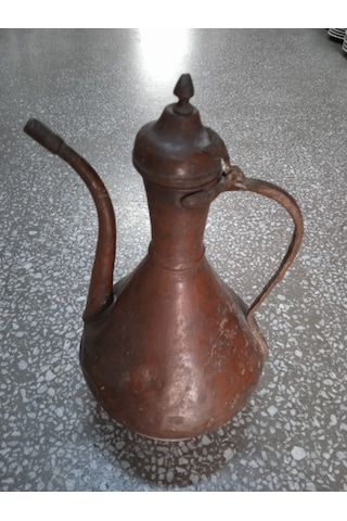 Eski Bakır ıbrık Güğüm Yükseklık 35 Cm N11.36