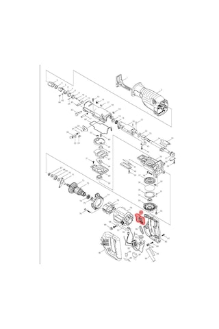 Makita JR3070CT Şalter Tetik Switch Ürün Kodu 650222-8