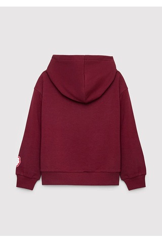 Mavi Lola Bunny Baskılı Bol Rahat Kesim Bordo Kız Çocuk Sweatshirt 7s10214-70393