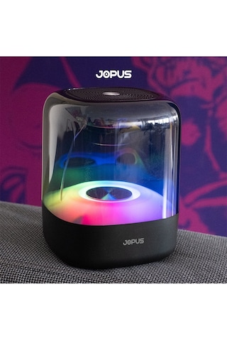 Jopus Castor Cam RGB Aydınlatmalı Bluetooth Hoparlör
