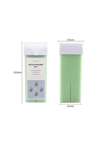 Hangfox Honey Flavor Hair Removal Wax Strips - Painless, Multi-body Use, Natural Ingredients For Men & Women