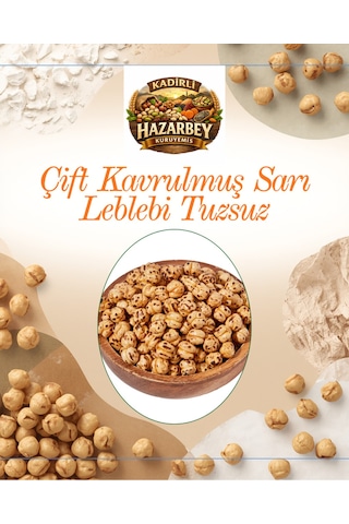 Kadirlihazarbey Tuzsuz Sarı Leblebi Dağlama Lelebi 100 G