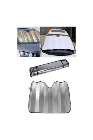 70x140cm Baloncuklu Araba Ön Cam Güneşlik Oto Güneşlik Perde