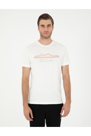 Pierre Cardin Erkek Beyaz Tişört 50293165-vr013 Beyaz
