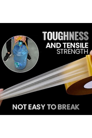 Padalink Cam El Malzeme Çift Taraflı Yapıştırıcı Bant - 50mm X 25m, Süper Güçlü, 80 C Isı Dayanıklı, Otomotiv Ve Fantezi Malzemeler İçin