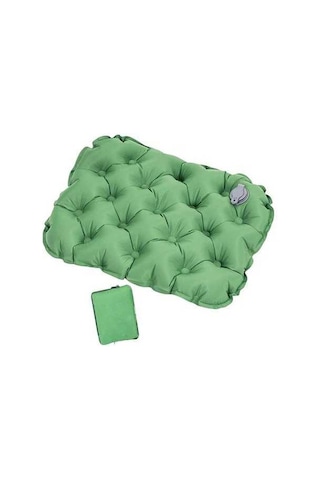 Bosphorusboutique02 Suntek Katlanabilir Ofis Koltuk Minderi - Yeşil, Uçak Ve Ofis Kullanımına Uygun Yeşil