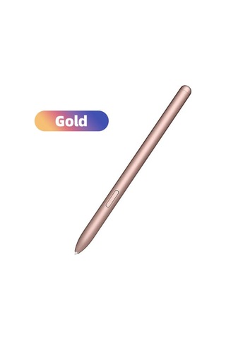 Fonken Samsung Galaxy Tab S7/S6 Lite Uyumlu Yüksek Kaliteli Elektromanyetik Kapasitif Stylus Kalem Altın