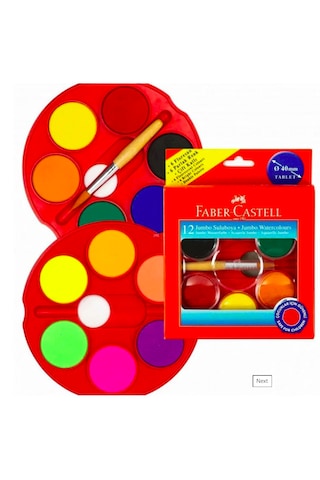 Faber-Castell Little Creatives Jumbo Suluboya 12li