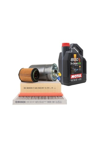 Motul Opel / Corsa D 1.3 Dizel Euro5 Motul Yağ Bosch Filtre Bakım Seti