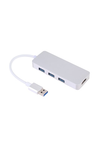 Sones 4'ü 1 Arada Usb 3.0 - 3 X Usb 3.0 + Hdmı Adaptörü Gümüş