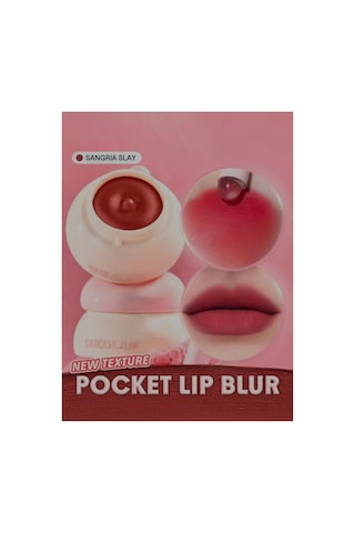 Bounce Putty Pocket Lip Pot-sangria Slay Lip Combo Dudak Nemlendirici Ruj Pembe