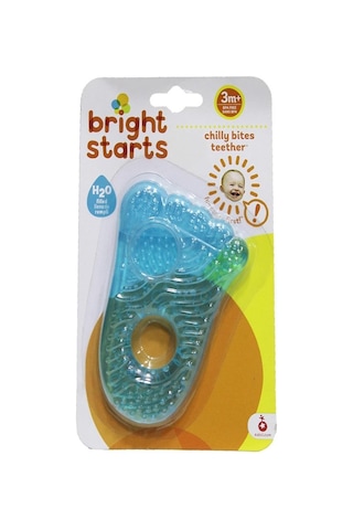 Bright Starts Ayak Şeklinde  Dişlik - Mavi