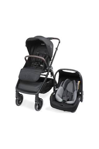 Kanz Nova Travel Sistem Bebek Arabası Siyah