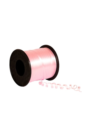 Açık Pembe Renk Rafya 8 Mm X 200 Metre Balon Ipi