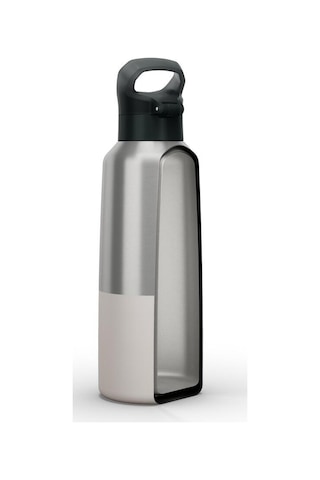 Quechua Outdoor Paslanmaz Çelik Termos - 0,8 L - Pratik Kapak - Beyaz - 900