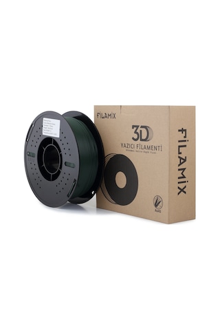Filamix Pla+ Gece Yeşili Filament 1,75mm 1kg - Bisiparisver