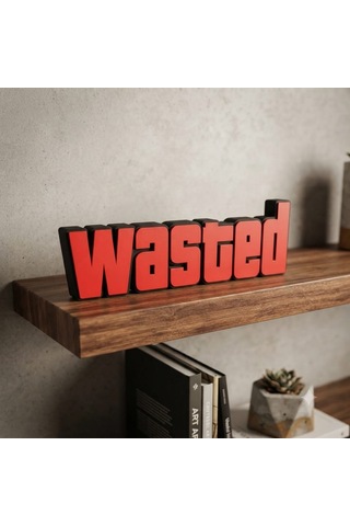 Wasted Oyun Temalı Dekor Diğer