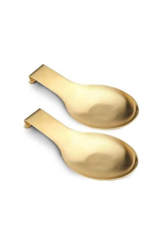 Flybuy Altın Paslanmaz Çelik Kaşık Tutucu - 9.5x24.4 Cm - Modern Mutfak Dekorasyonu Altın