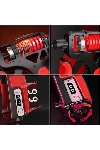 Profesyonel El Bilek Ve Kol Güçlendirici Kavrama Egzersiz Aleti Ayarlanabilir El Yayı Çok Renkli