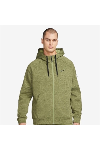 Nike M Therma-fıt Hoodie Full Zip Erkek Sweatshirt Yeşil