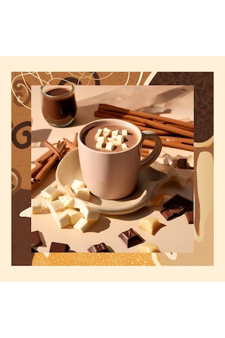 Mim and More Vanilyalı Sıcak Çikolata Vanilla Hot Chocolate Tin 200 G