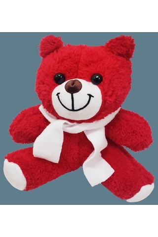 Kırmızı Peluş Oyuncak Ayıcık Kırmızı Peluş Oyuncak Ayıcık