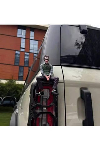Joker Araba Figürü Aksesuarı Oturan Joker Model Dekorasyon Oyuncak Hediyelik Eşya