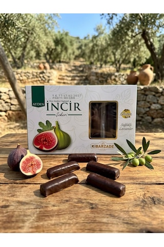 Çikolata Kaplamalı İncir Şekeri - 125 Gr