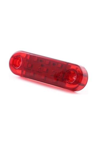 Ahmet Otomotiv Tombul Parmak Led 9 Ledli Kırmızı 10 Adet 12/24v