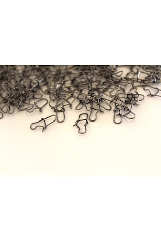 Captain 5014 İnox Yapay Yem Klipsi Nikel Snap 0 Numara 250'li Paket