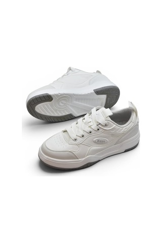 Ispartalılar Kp-2063z Ortopedik Taban Günlük Unisex Spor Ayakkabı Kappa Spor Ayakkabı Beyaz