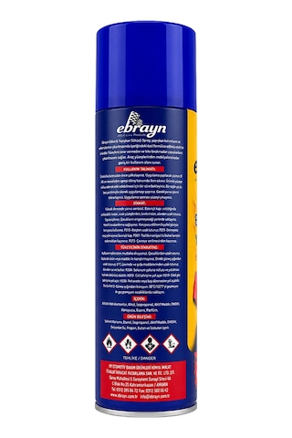 Ebrayn Etiket Ve Yapışkan Sökücü Sprey 500 Ml
