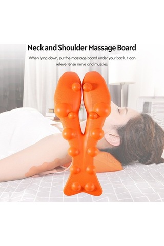 Artfulabode Vertebra Tahtası Tahtası Sırt Sırt Sırt Servikal Sağlık Renkli Rahatlatma Omurga Masaj Masaj Germe Düz Destek Çok Cihazı Çekme Bakımı Jk Çok Renkli