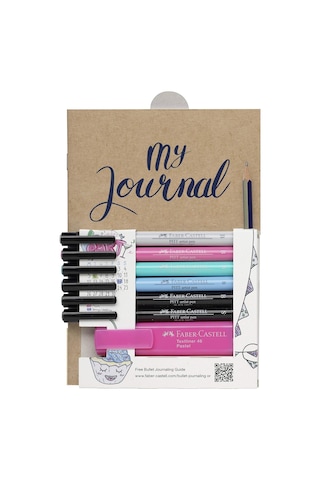 Faber-castell 267125 - Başlangıç Seti Bullet Journaling, 9 Parçal Çok Renkli