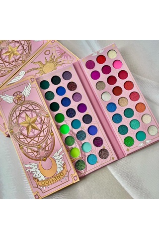 Sakura Dreams: Pearlescent & Mat Finess İle 96 Renkli Göz Farı Paleti Diğer