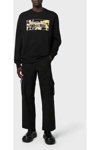 Versace Jeans Couture Erkek Sweat 75gaıe01 Cf02e 899 Siyah