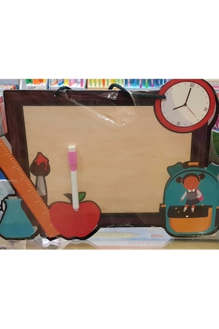 Kamer Kare Şekilli Yazı Tahtası Kar1021