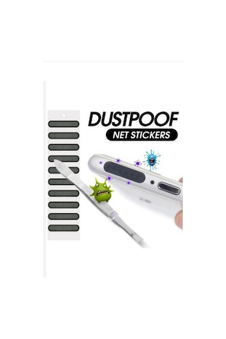 Cep Telefonu Hoparlörü Için Toz Önleyici Sticker-telefon Hoparlör Koruyucu 1.6 Cm-2.2 Cm 10 Adet