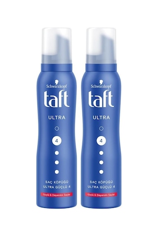 Taft Ultra Güçlendirici Saç Köpüğü 2x150 ML