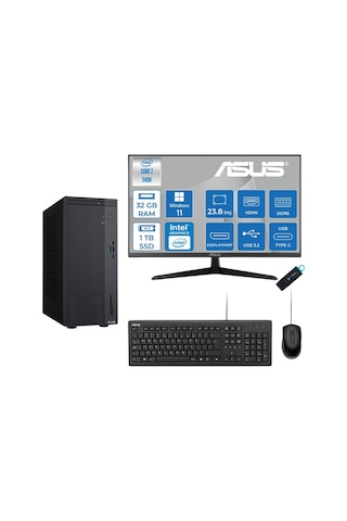 Asus Expertcenter P500MVC72408512B0D23RNP08 Core 7-240h 32 GB 1 TB SSD 23.8" W11P Masaüstü Bilgisayar