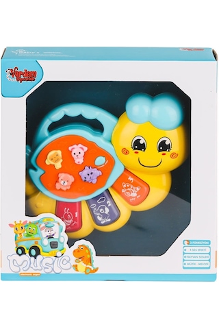 Jlg-855-64a Işıklı Ve Müzikli Solucan Bebek Pianosu -vardem Oyunc